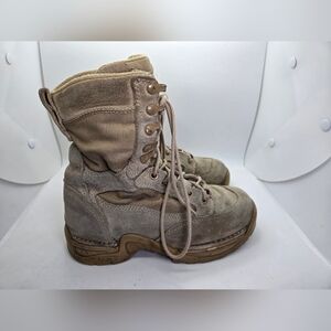 Danner Desert TFX Rough Out Combat Boots 8" Women's 6 M Tan Tactical Military